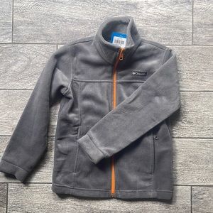 columbia boys gray jacket NWT | SM